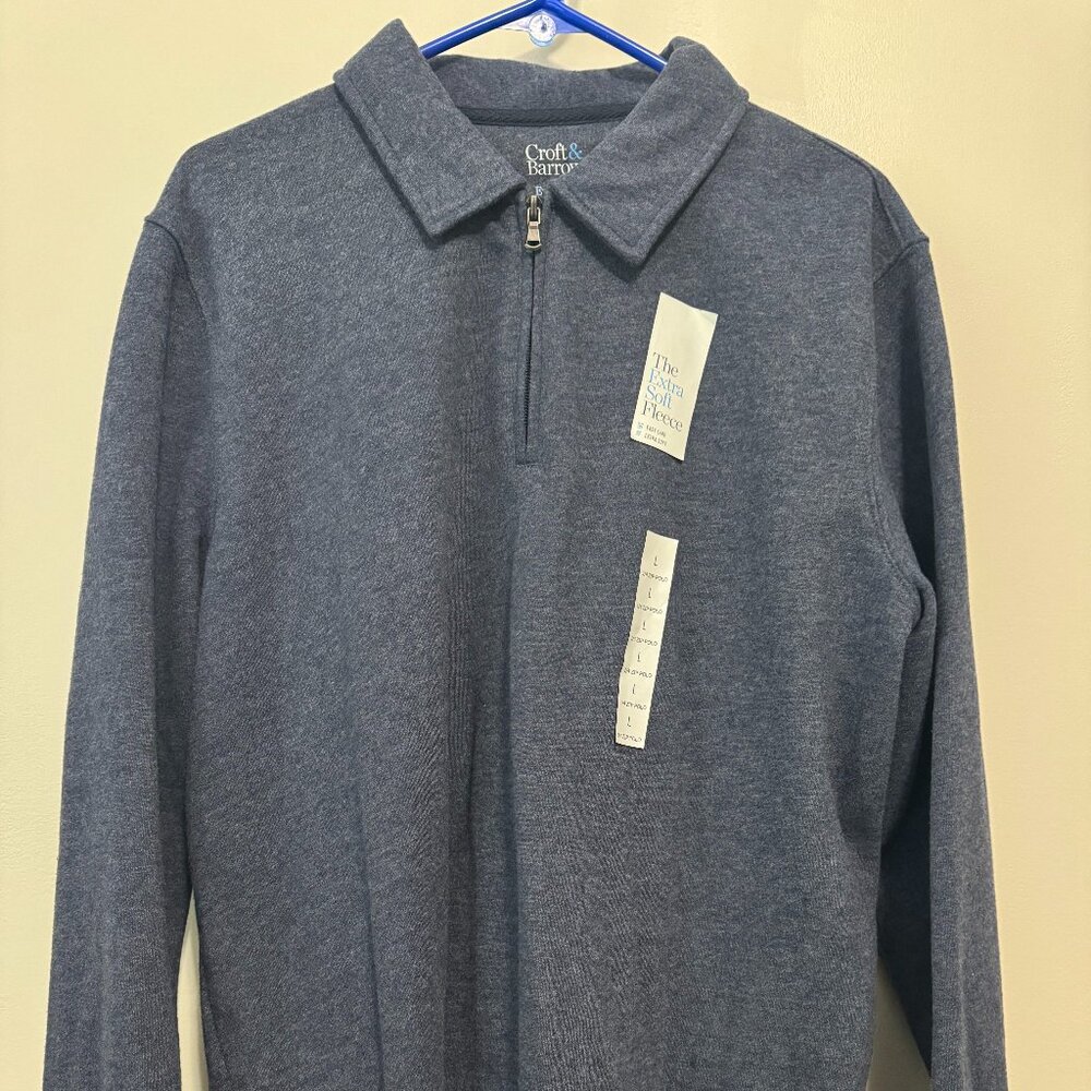 Croft & Barrow Quarter Zip Sweater